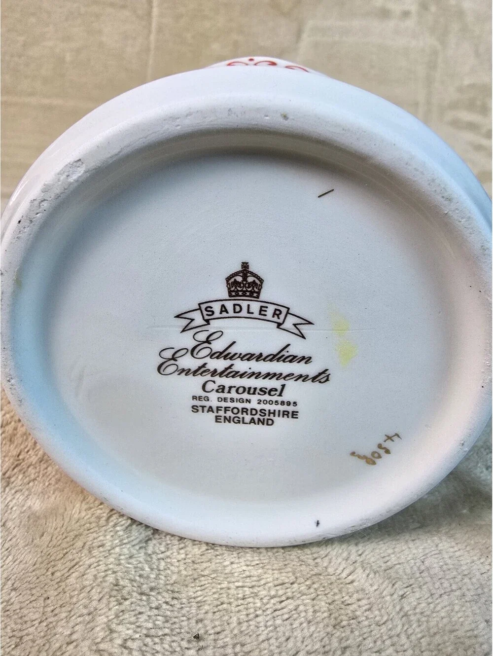 Sadler signed carousel